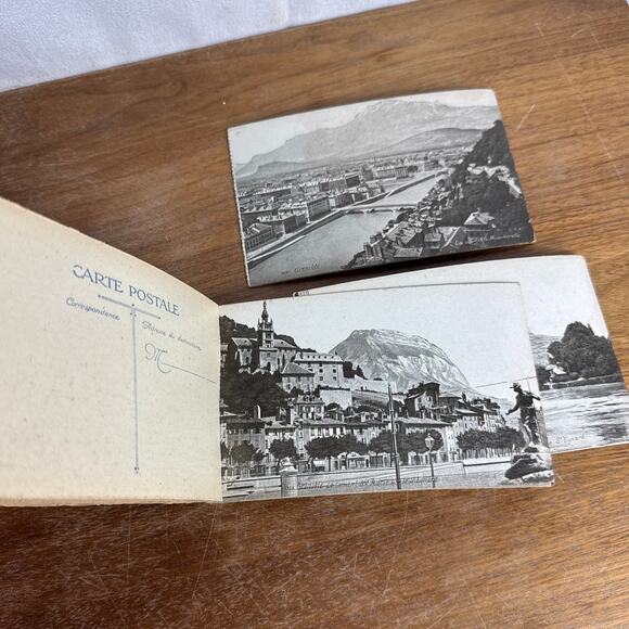 Grenoble Photograph Postcards 20 Different Cards French Architecture Photo View - Picture 3 of 10